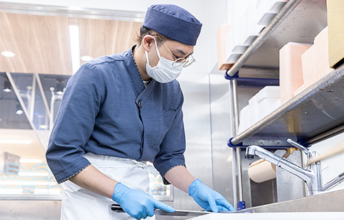 インタビューの様子